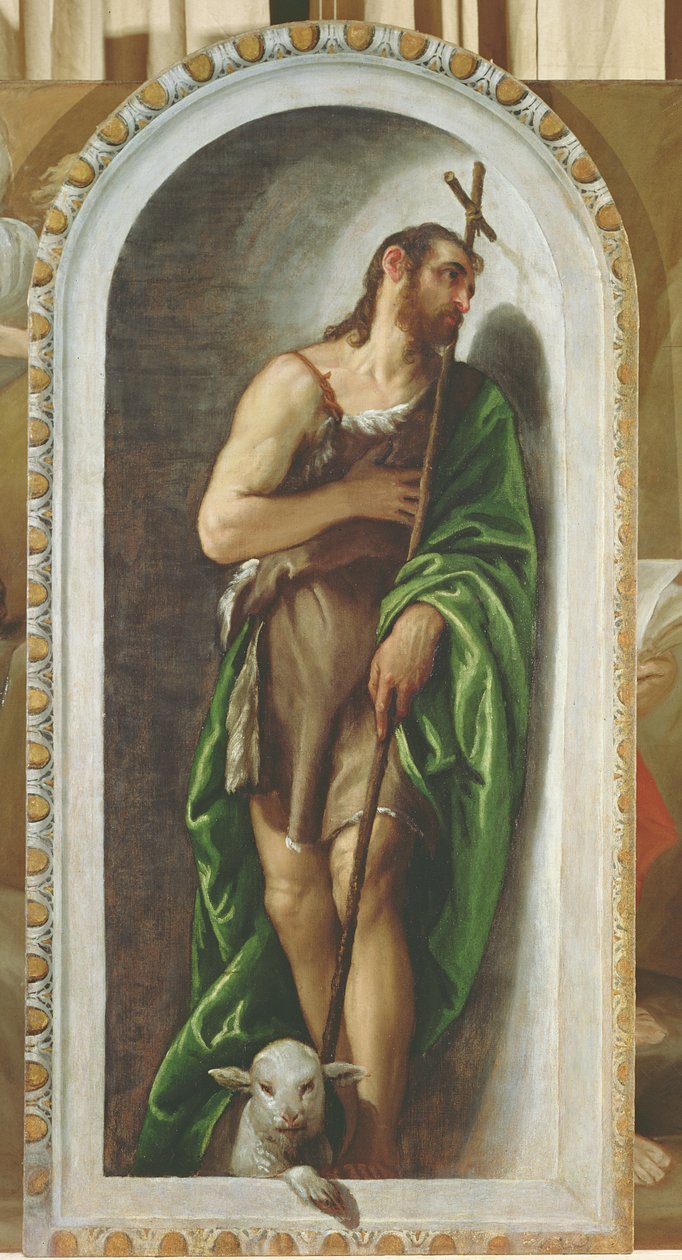 Św. Jan Chrzciciel, 1560 autorstwa Paolo Veronese