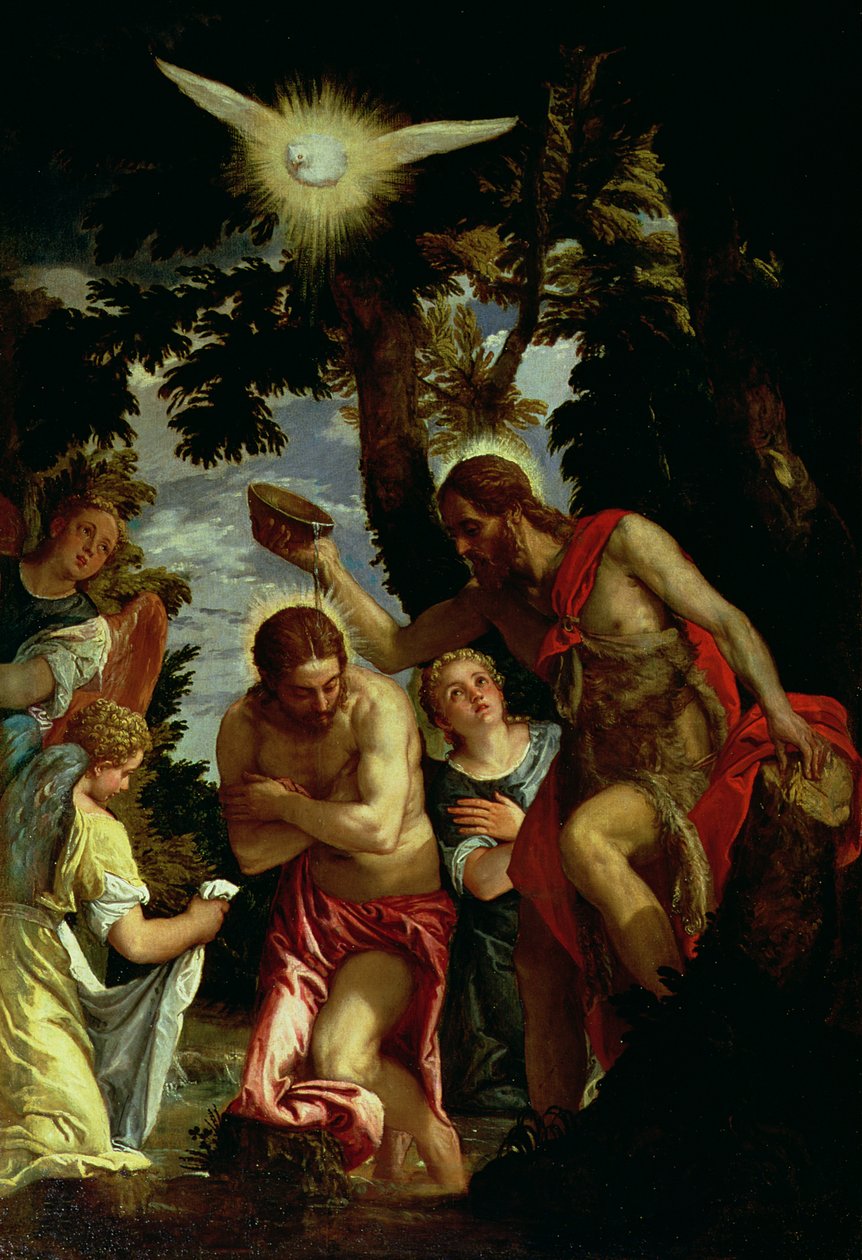 Chrzest Chrystusa autorstwa Paolo Veronese