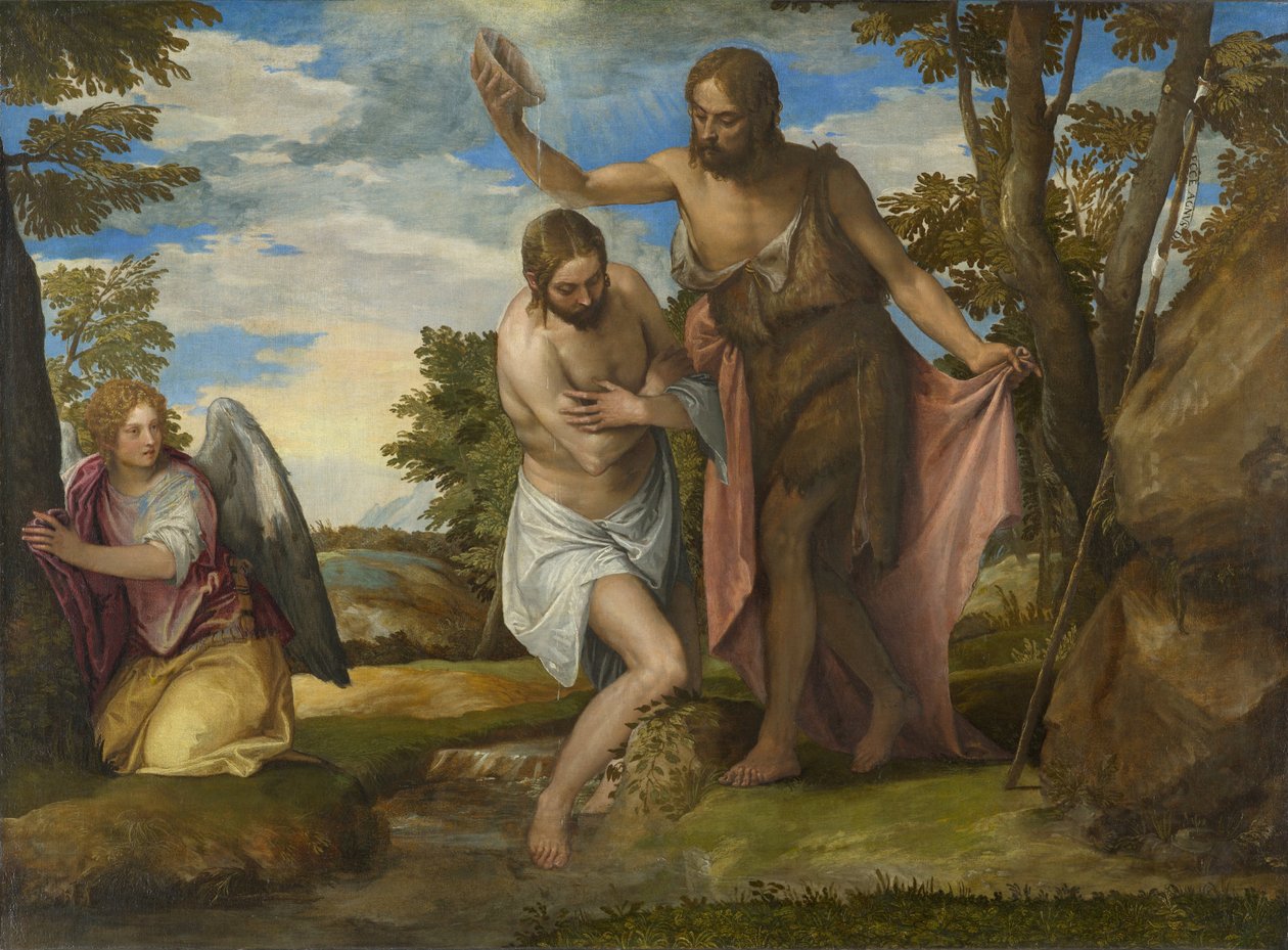 Chrzest Chrystusa autorstwa Paolo Veronese