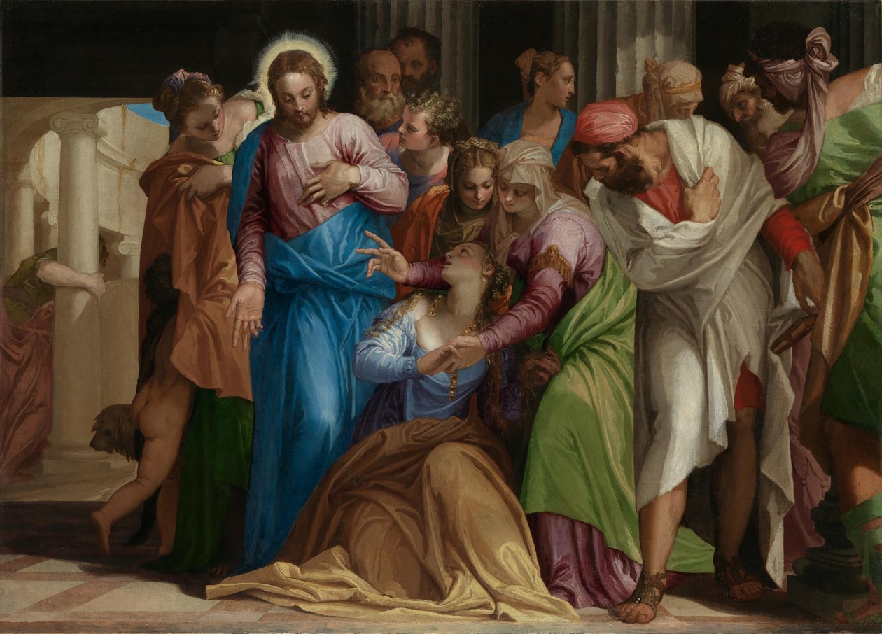 Nawrócenie Marii Magdaleny autorstwa Paolo Veronese