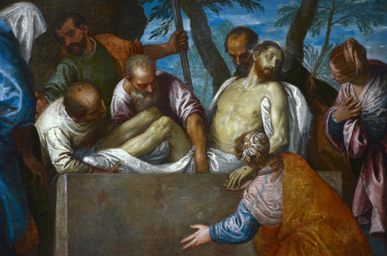 Złożenie do grobu autorstwa Paolo Veronese