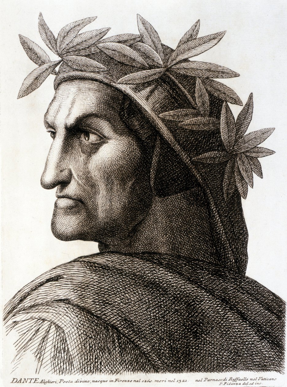 Dante Alighieri autorstwa Paolo Fidanza