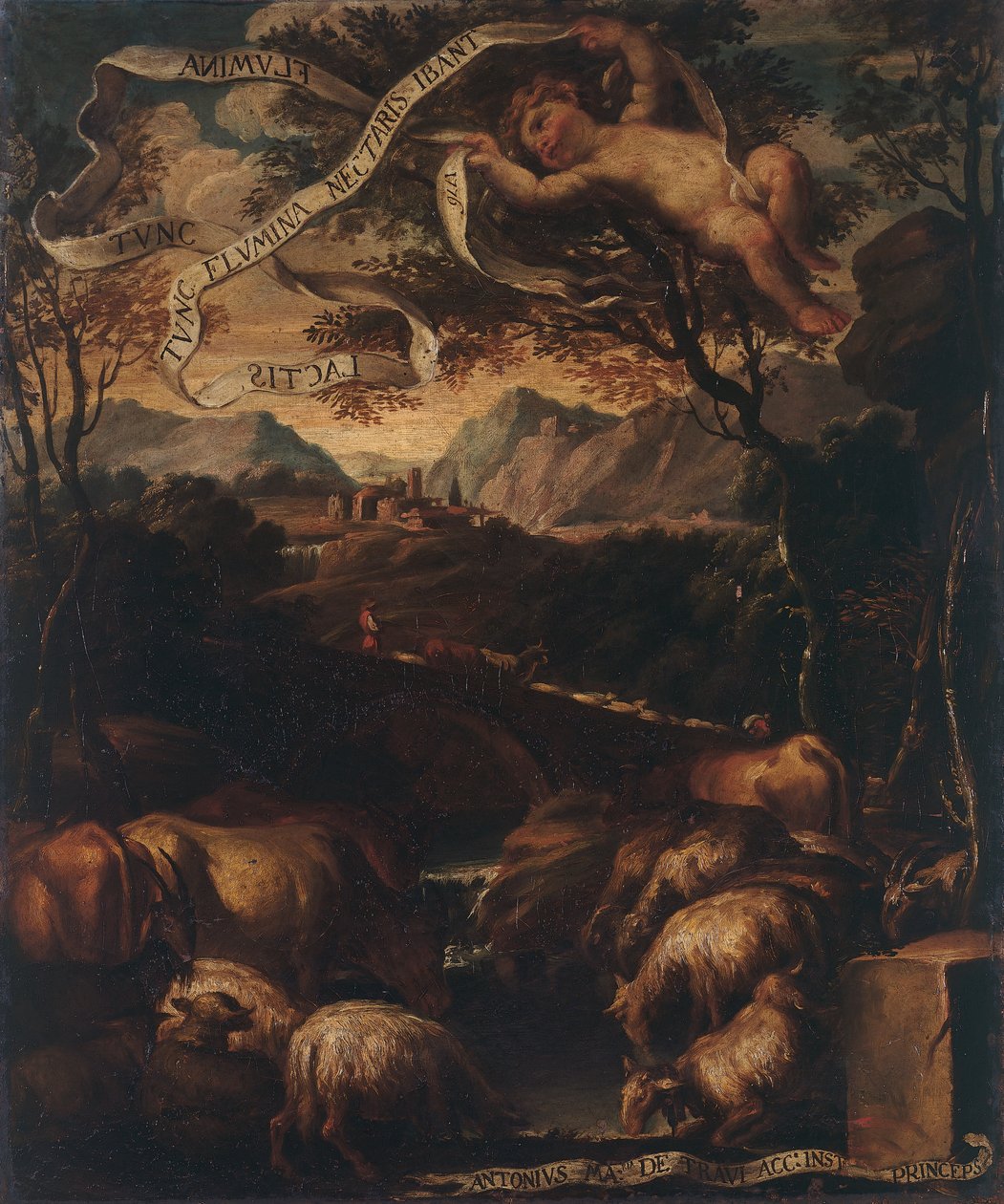 Złoty Wiek, obraz Paolo Gerolamo Brusco (1742-1820), Włochy autorstwa Paolo Girolamo Brusco