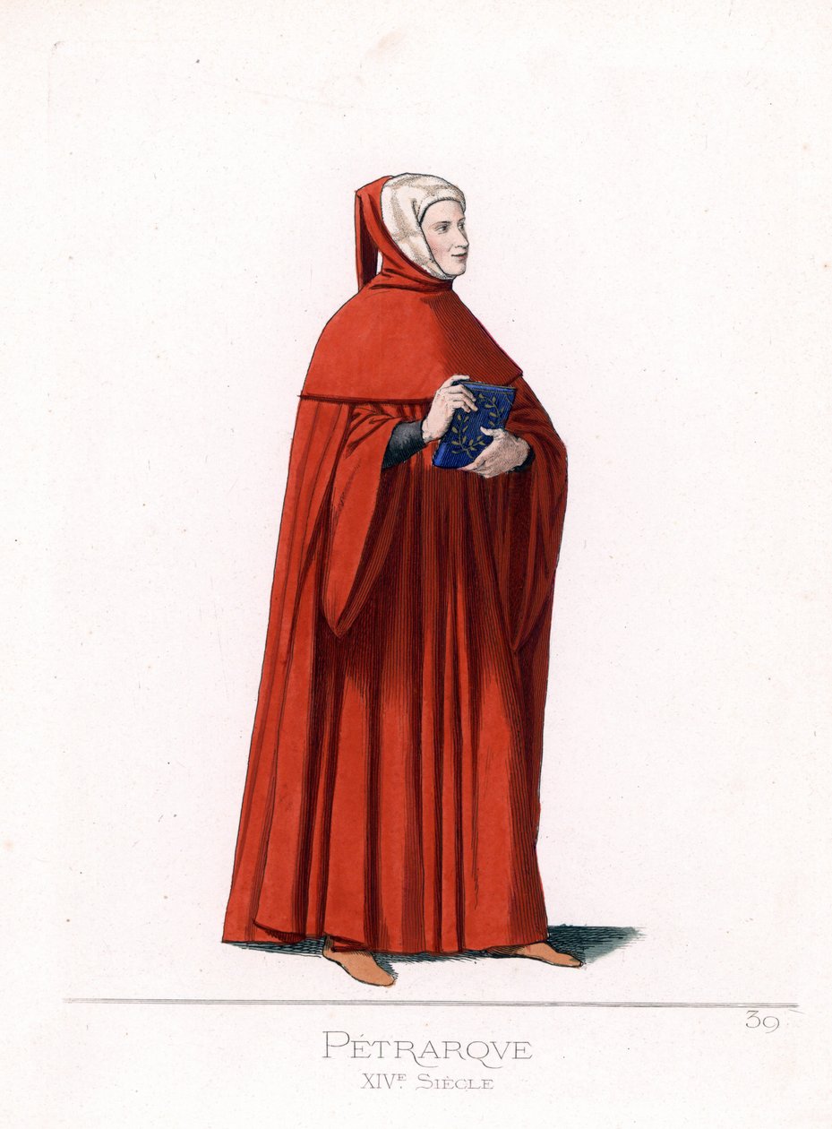 Petrarque (Francesco Petrarca autorstwa Paolo Mercuri