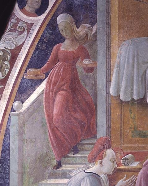 Narodziny Marii, z kaplicy Wniebowzięcia autorstwa Paolo Uccello