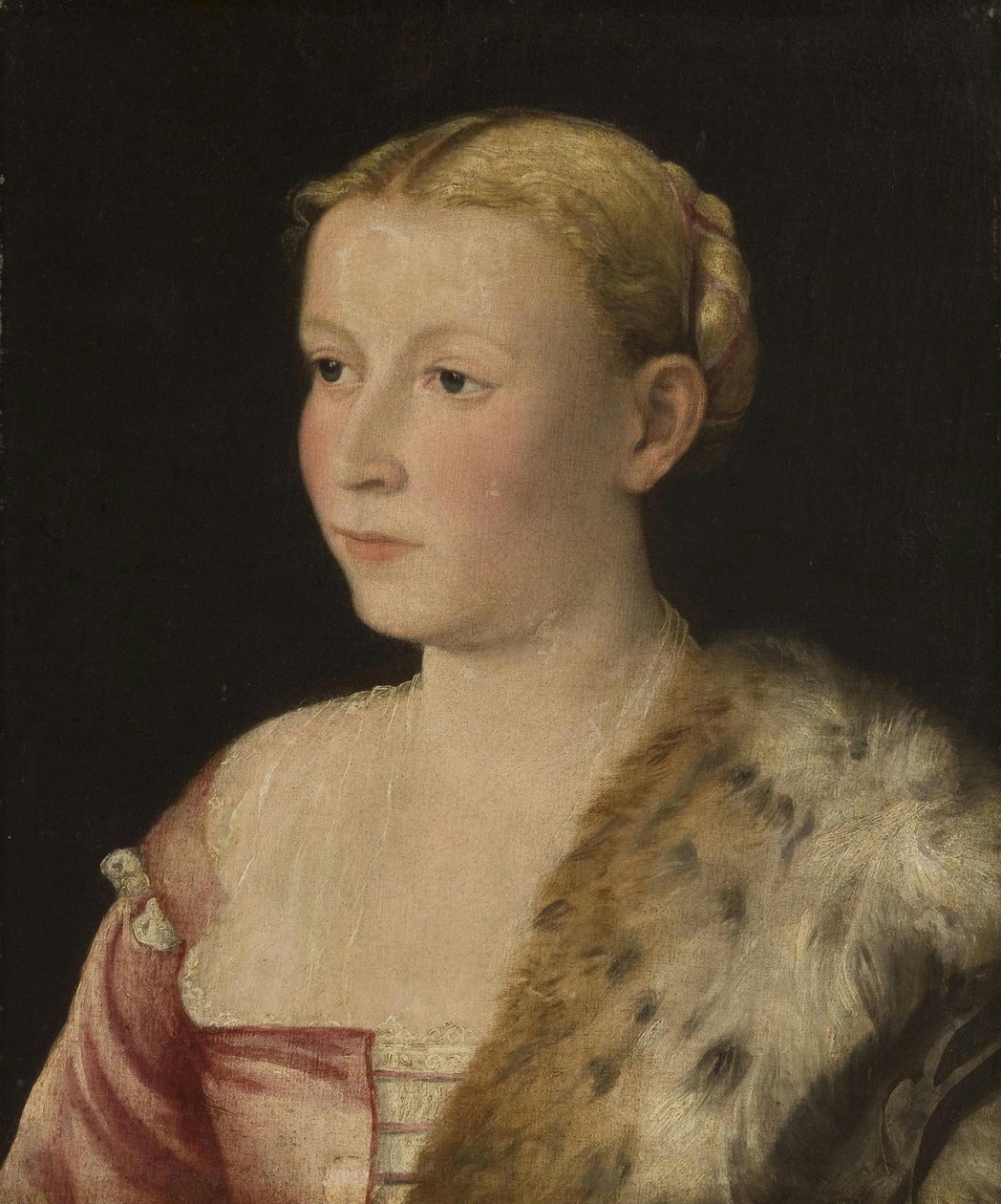 Aktywna Wenecja, Włochy - Portret damy, ok. 1550, nr kat. 226 autorstwa Paolo Veronese