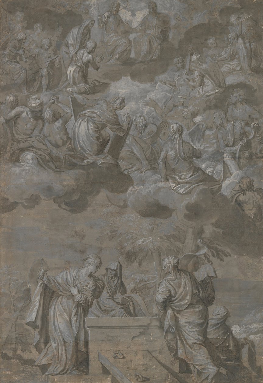 Alegoria Odkupienia Świata, 1528-88. autorstwa Paolo Veronese