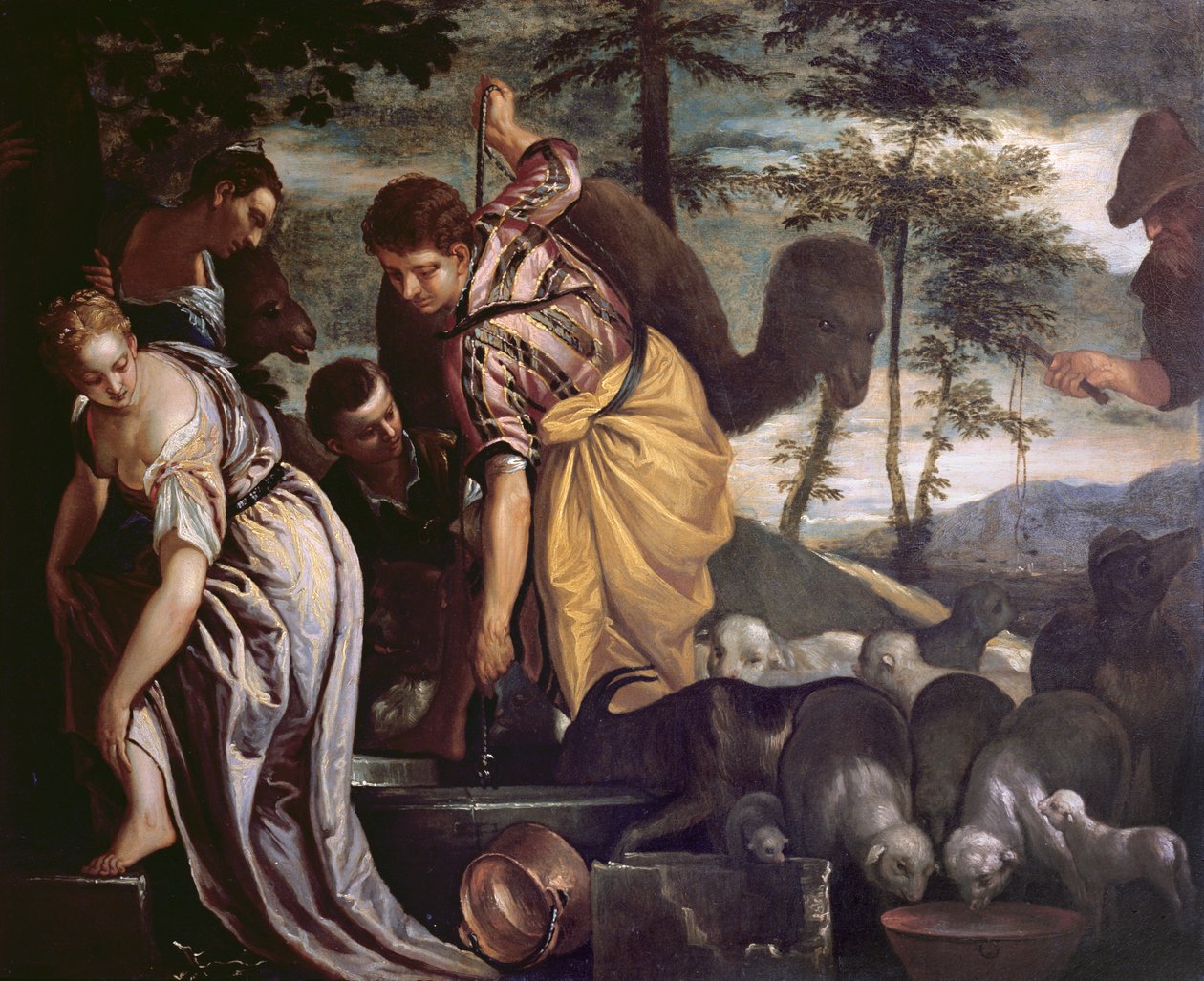 Jakub przy studni autorstwa Paolo Veronese