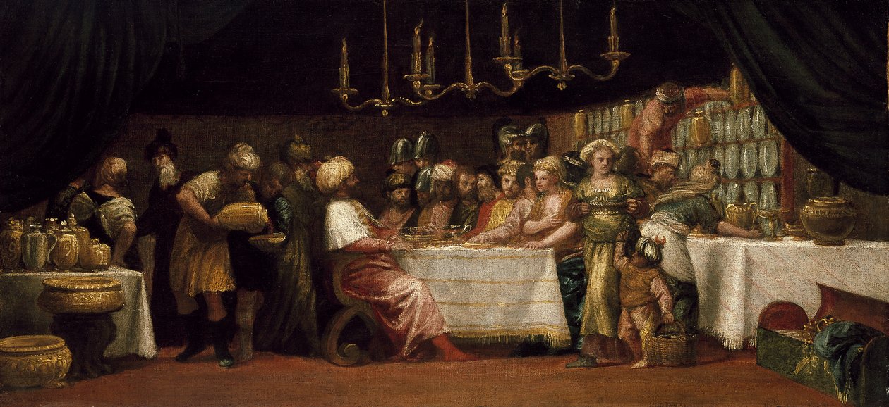 Judyta uczta Holofernesa autorstwa Paolo Veronese