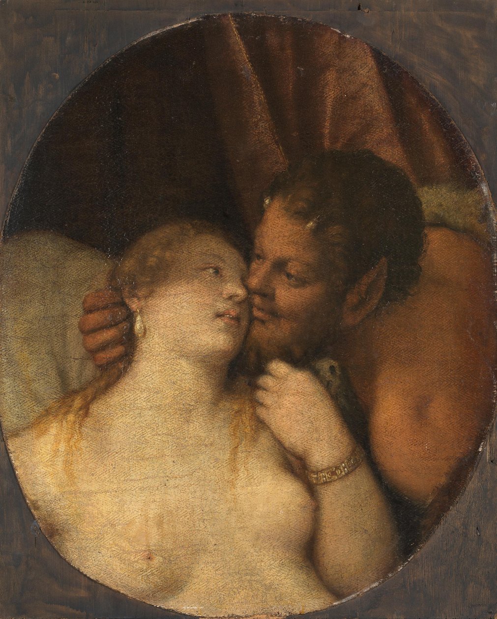 Jowisz i Antiope autorstwa Paolo Veronese