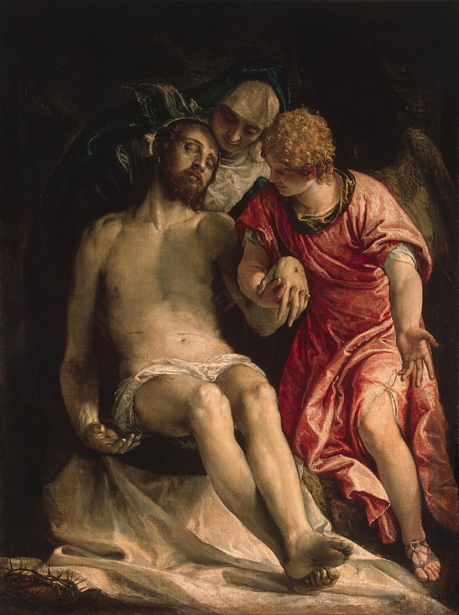 Pieta, 1576-82 autorstwa Paolo Veronese