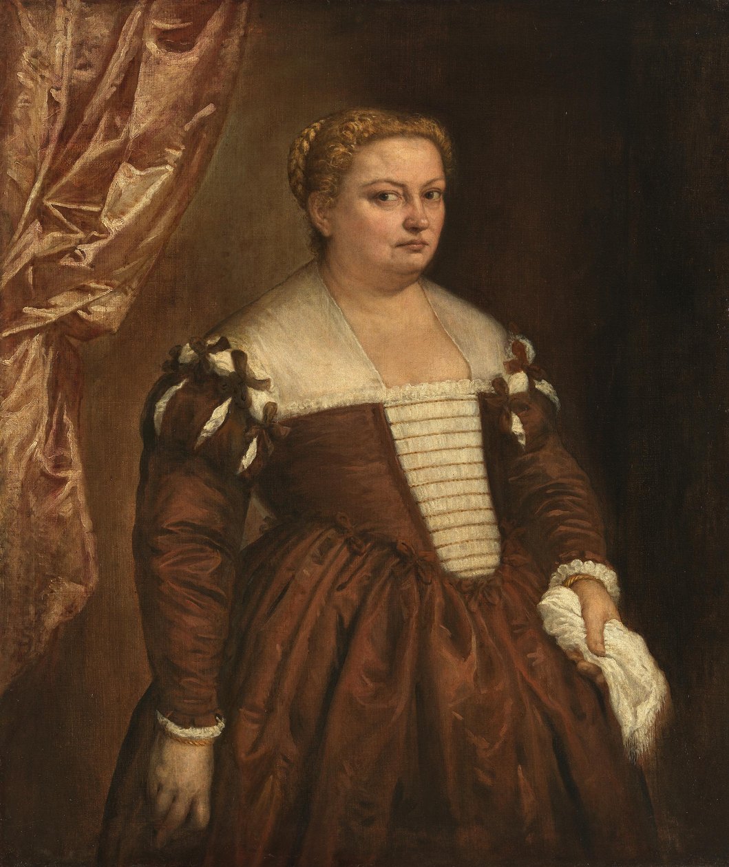 Portret Wenecjanki autorstwa Paolo Veronese
