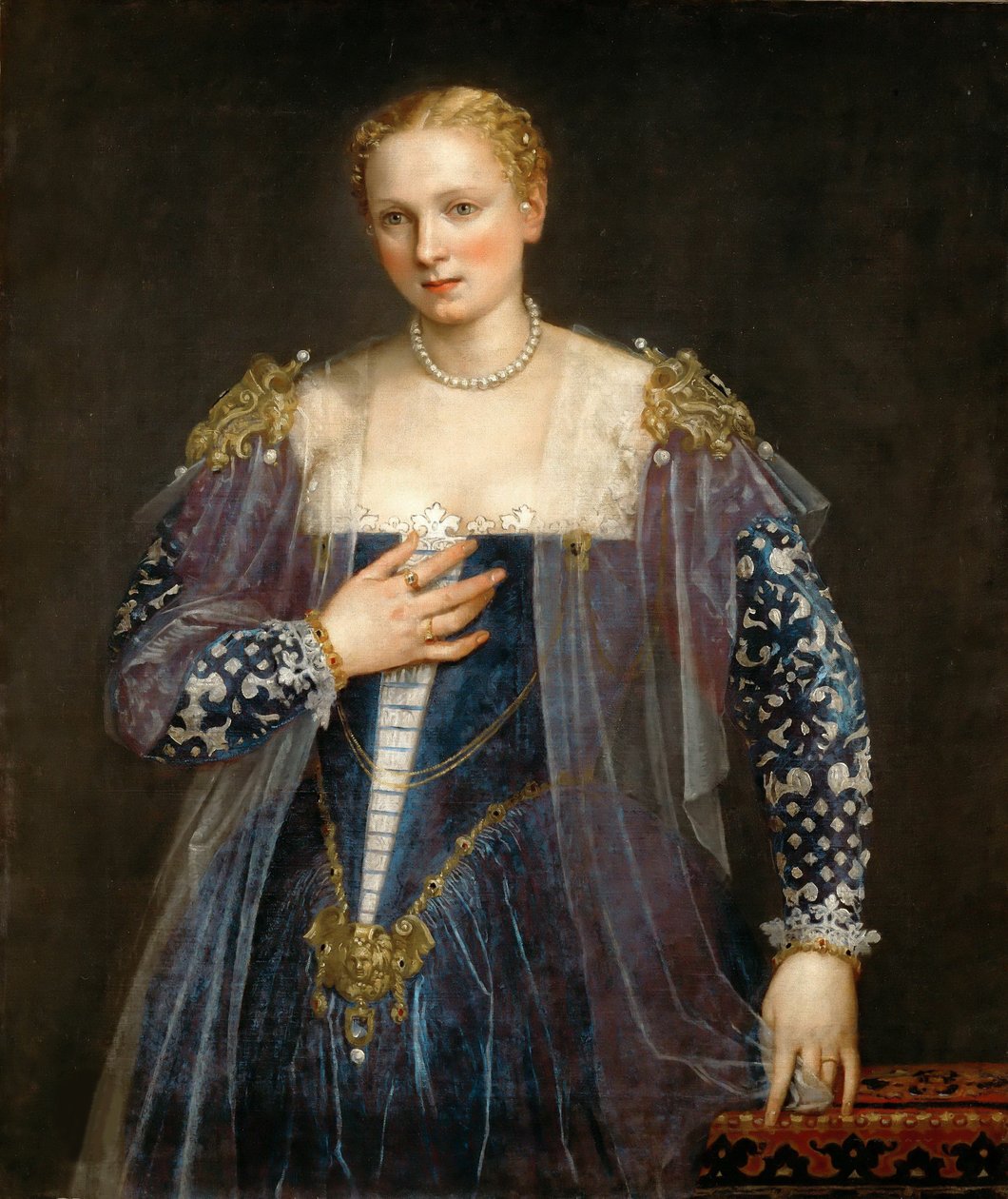 Portret weneckiej La Bella Nani, ok. 1930 r. 1560. autorstwa Paolo Veronese