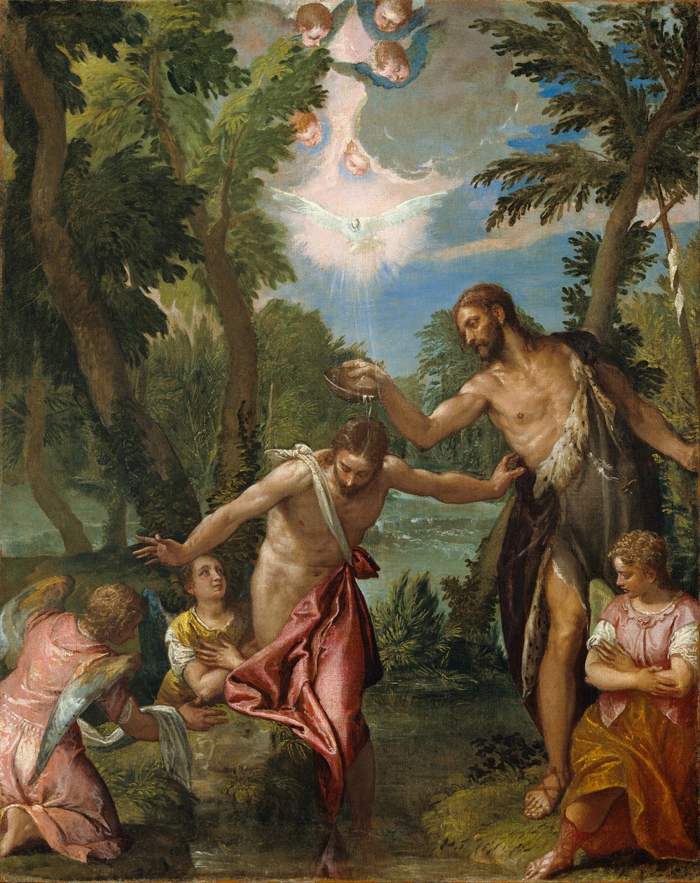 Chrzest Chrystusa autorstwa Paolo Veronese
