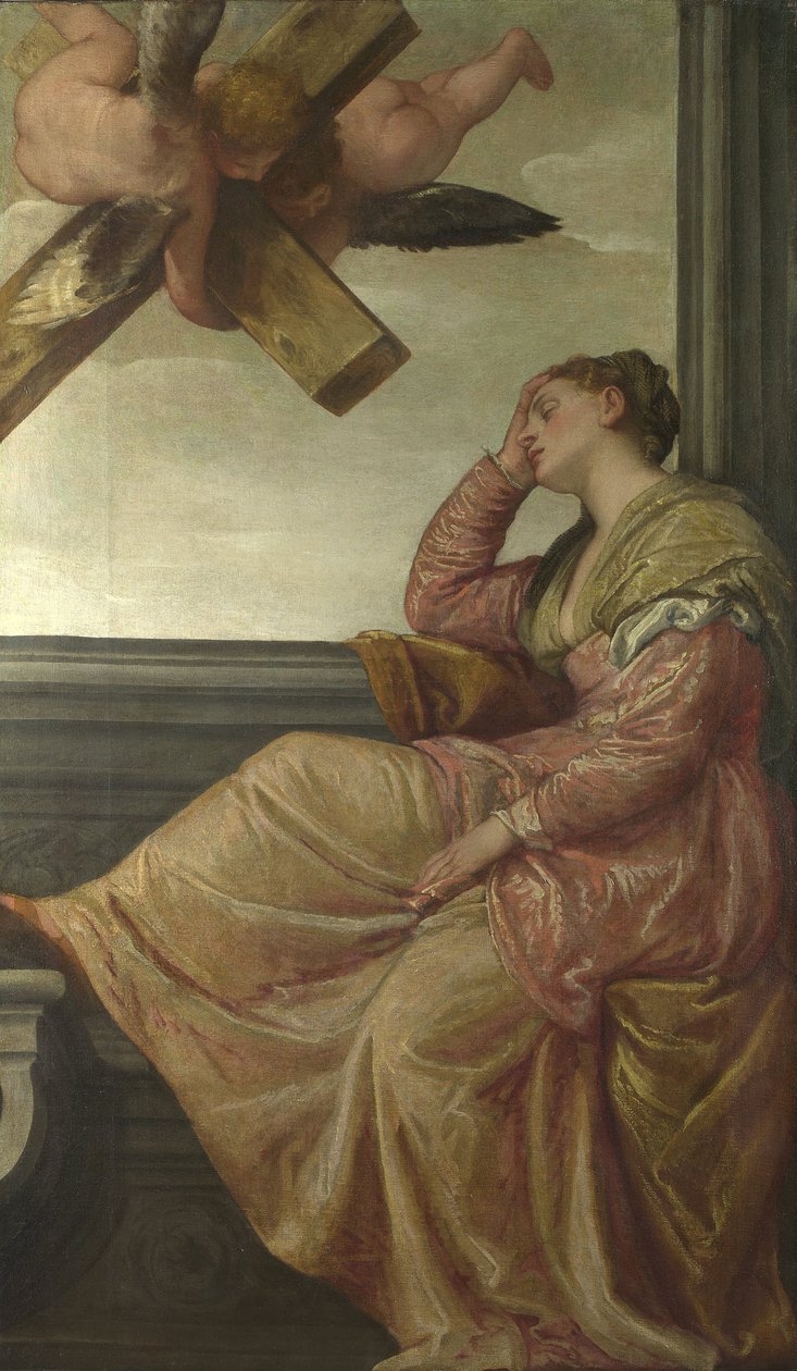 Sen św. Heleny, ok. 1930 1570 autorstwa Paolo Veronese