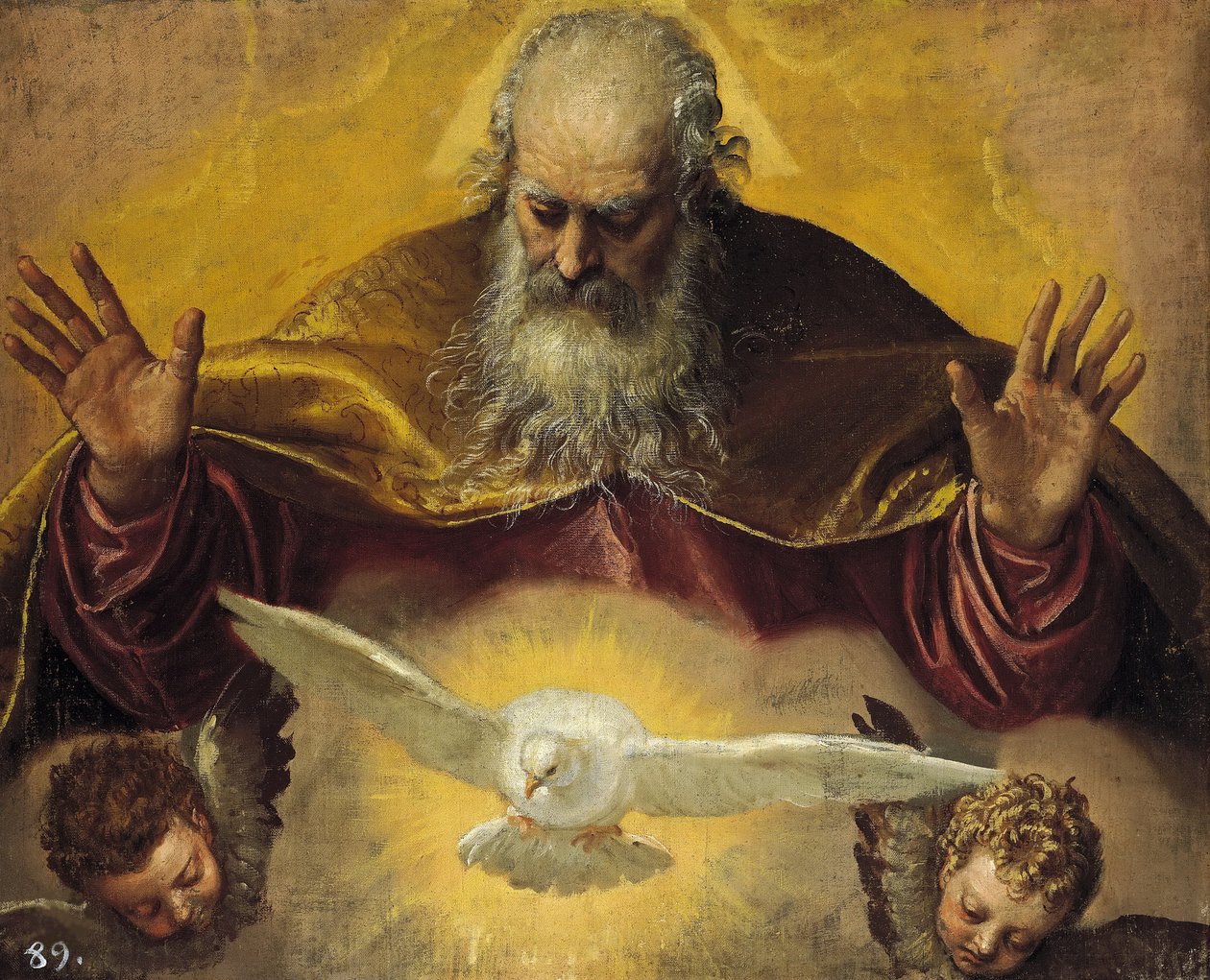 Wieczny Ojciec. autorstwa Paolo Veronese