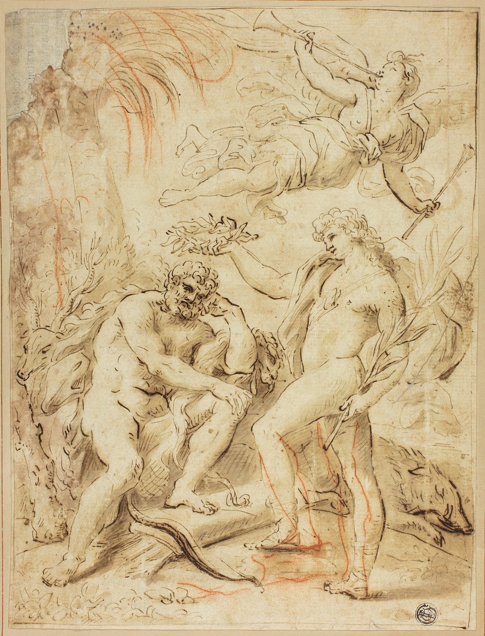 Koronacja Herkulesa autorstwa Paolo de Matteis