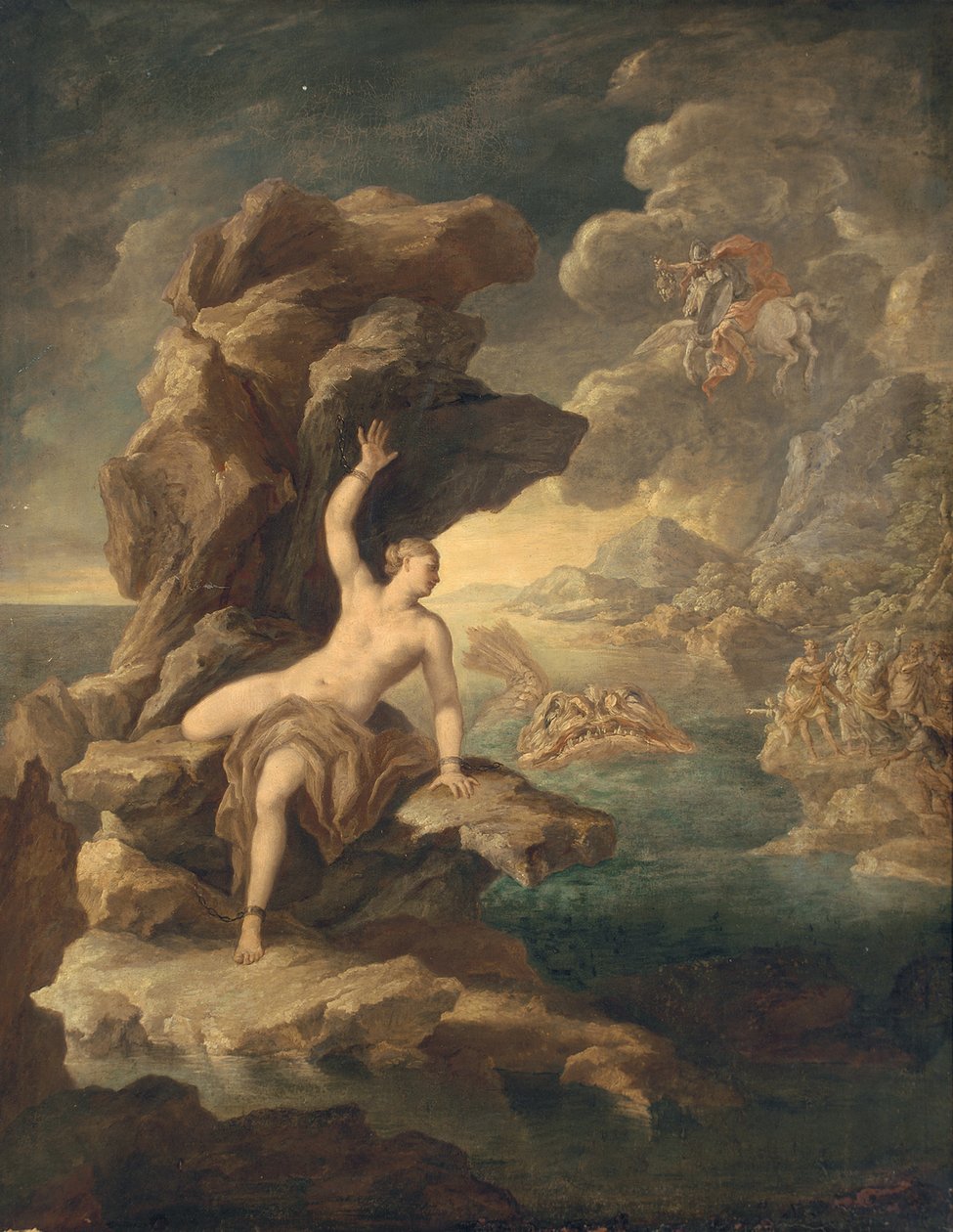 Perseusz i Andromeda autorstwa Paolo de Matteis