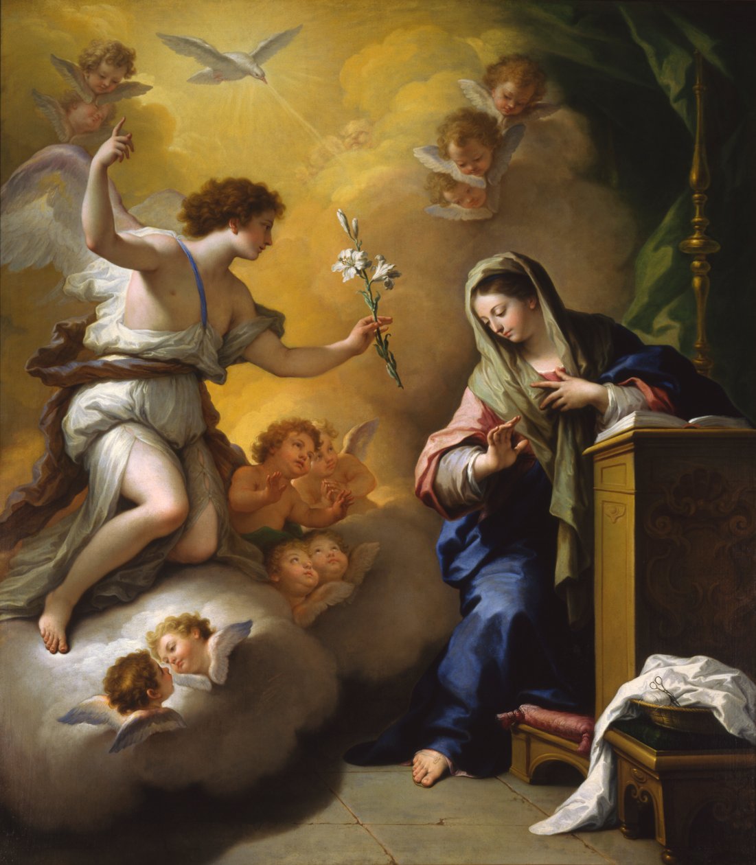 Zwiastowanie autorstwa Paolo de Matteis