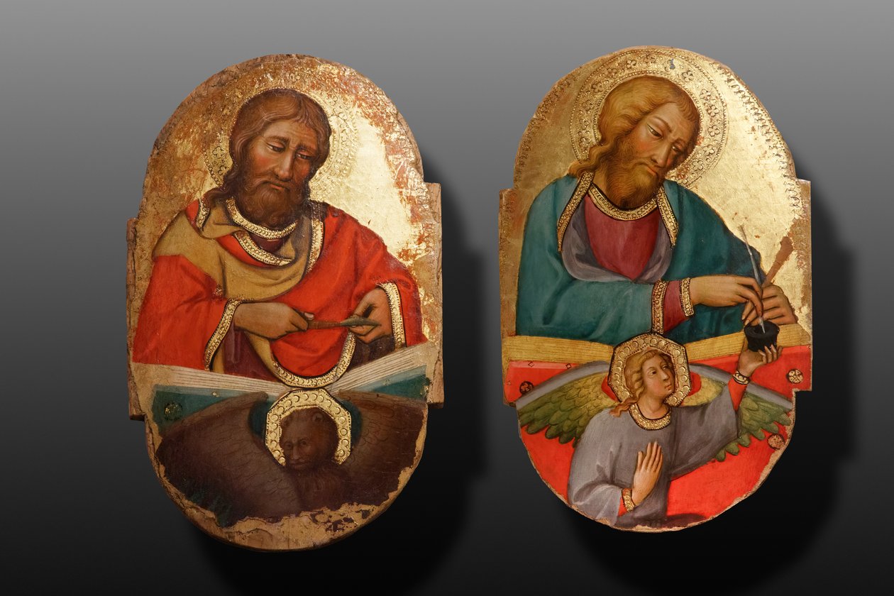 Święty Marek i Święty Piotr (obraz) autorstwa Paolo di Giovanni Fei