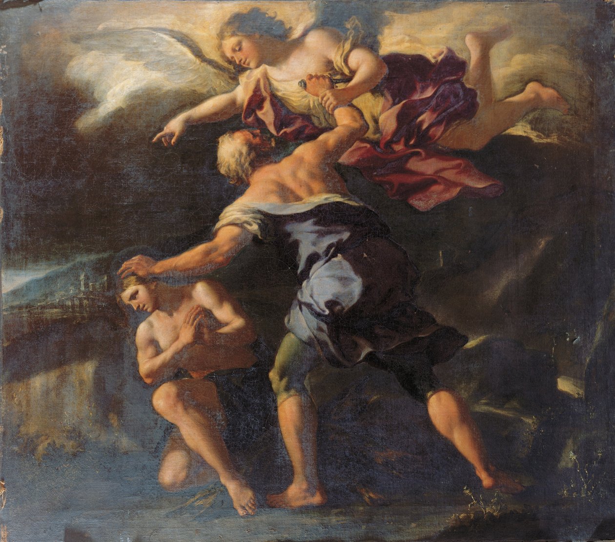 Ofiara Izaaka autorstwa Paolo di Matteis
