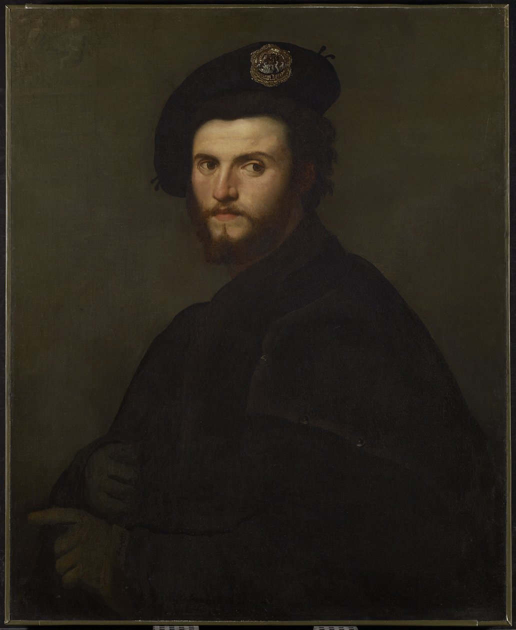 Portret mężczyzny, ok. 1525 autorstwa Paris Bordone