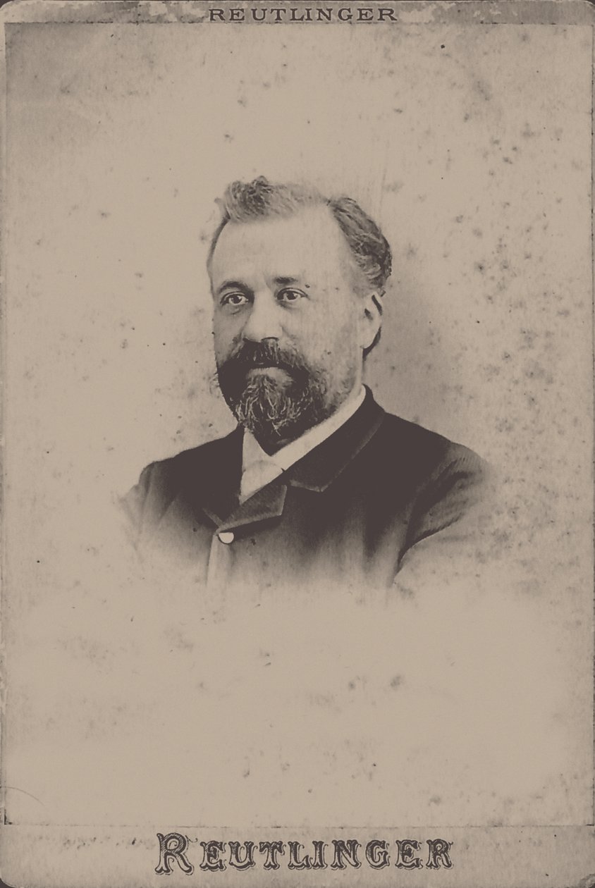 Portret kompozytora Henri Maréchala 1842-1924, 1893. autorstwa Paris . Photo studio Reutlinger