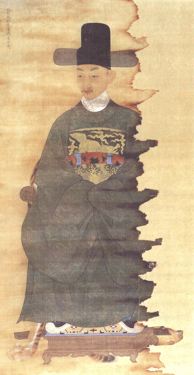 Portret księcia Yeoninga autorstwa Park Dong bo