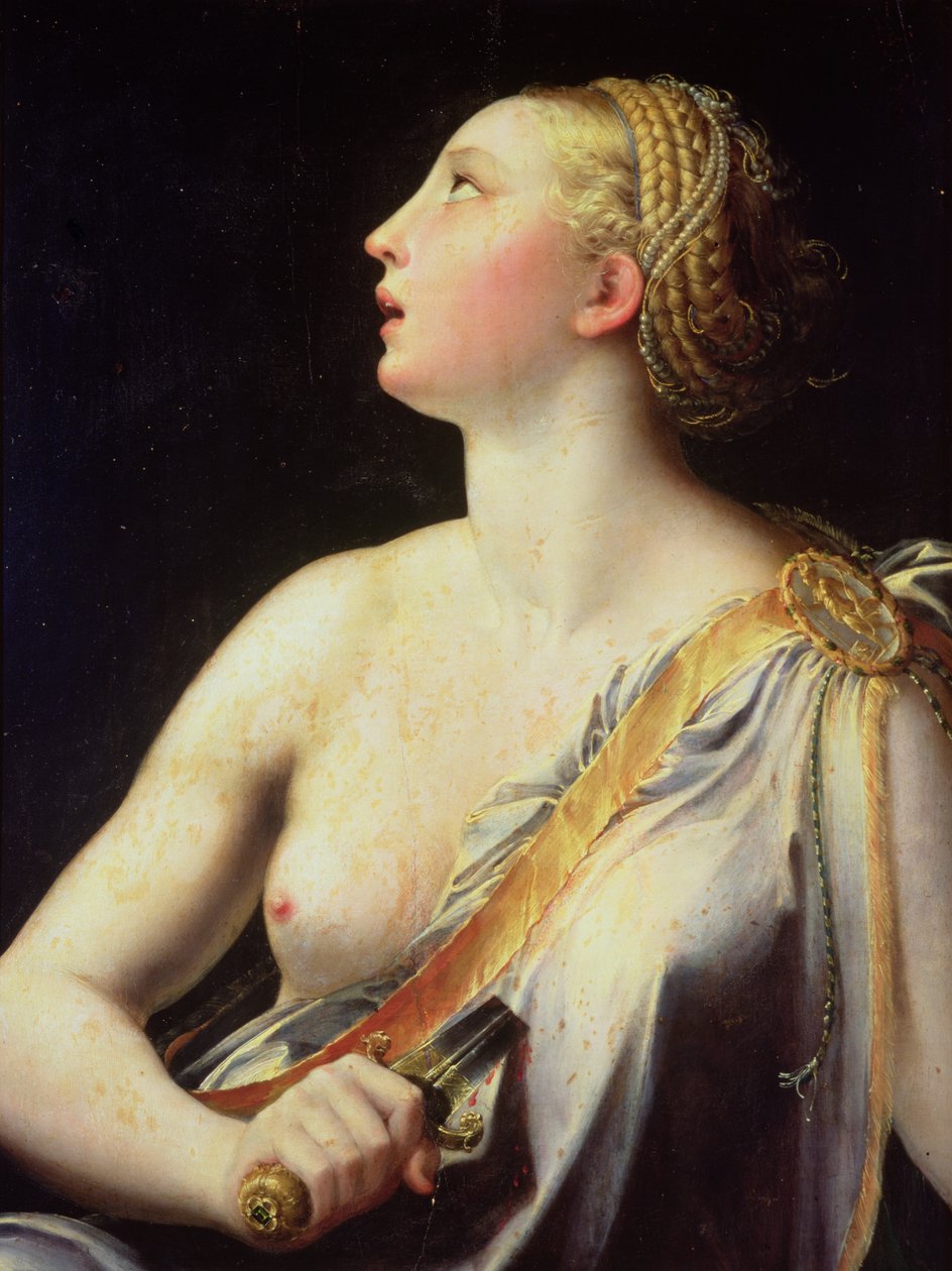 Lukrecja autorstwa Parmigianino