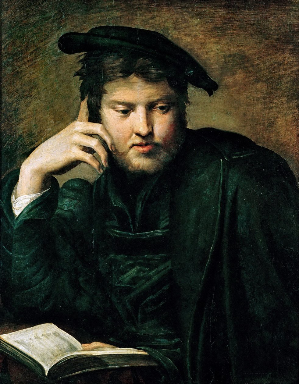 Człowiek z książką autorstwa Parmigianino