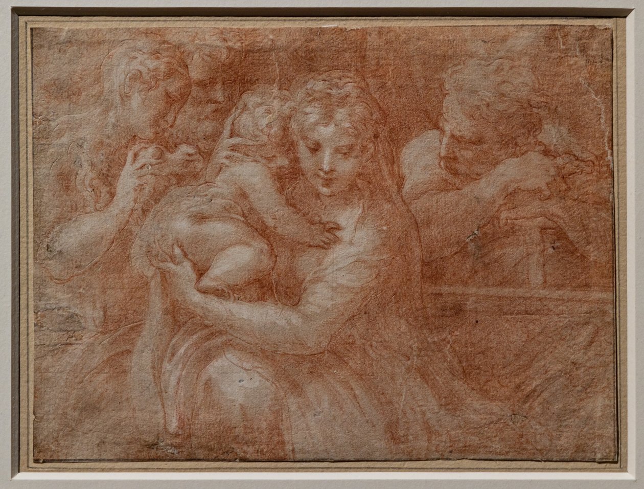 Święta Rodzina z Dwoma Świętymi autorstwa Parmigianino (1503 40)