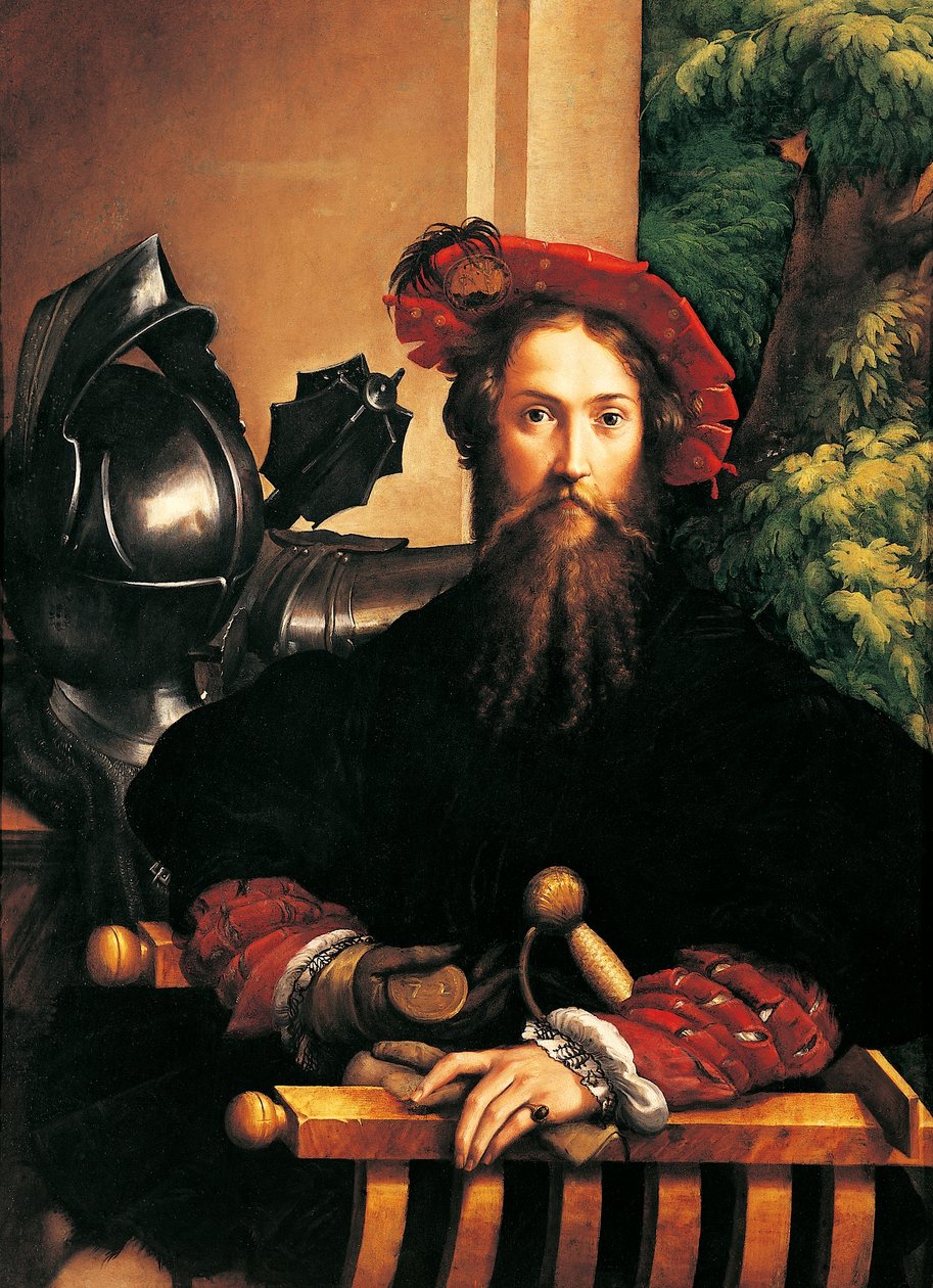 Portret Galeazza Sanvitale autorstwa Parmigianino