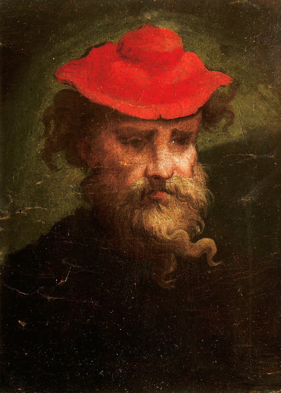 Autoportret Francesco Parmigianino (1503-1540) autorstwa Parmigianino
