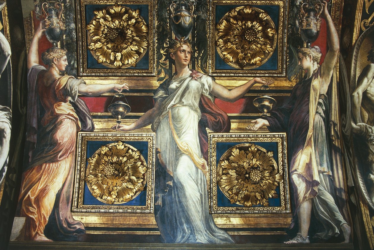 Głupie dziewice autorstwa Parmigianino