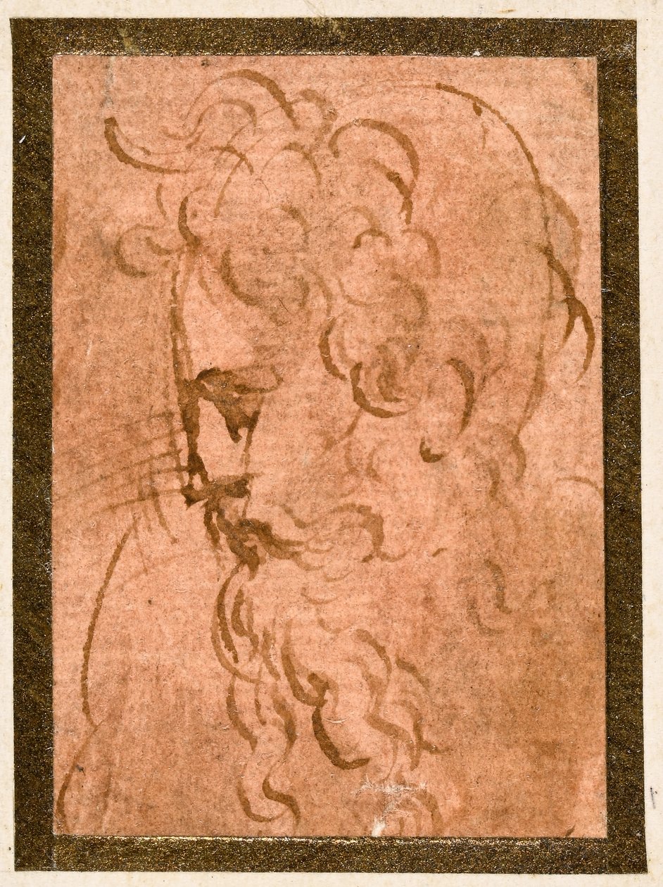 Głowa mężczyzny autorstwa Parmigianino