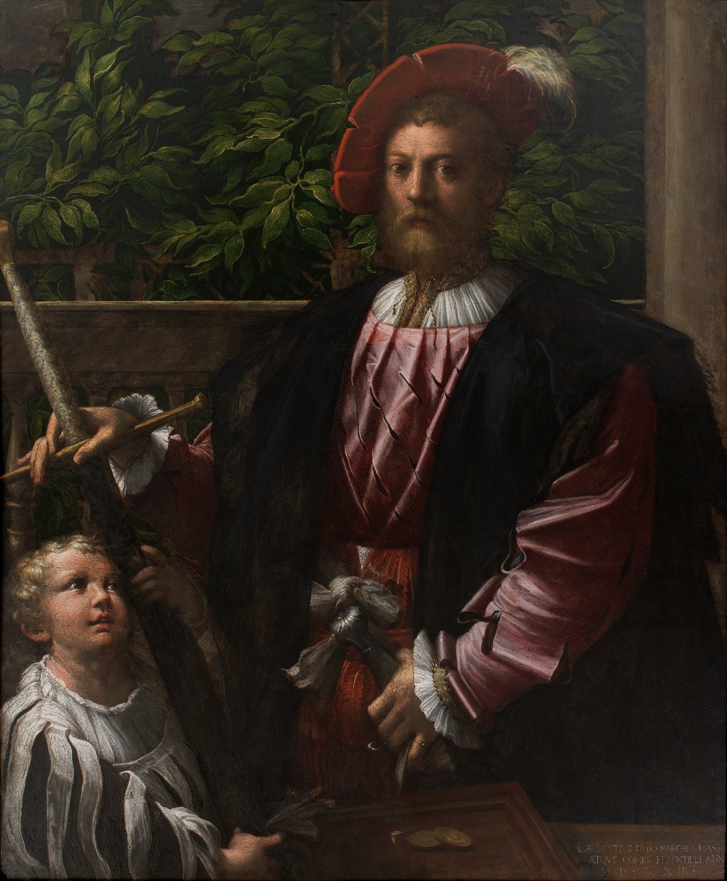 Portret Lorenza Cybo autorstwa Parmigianino