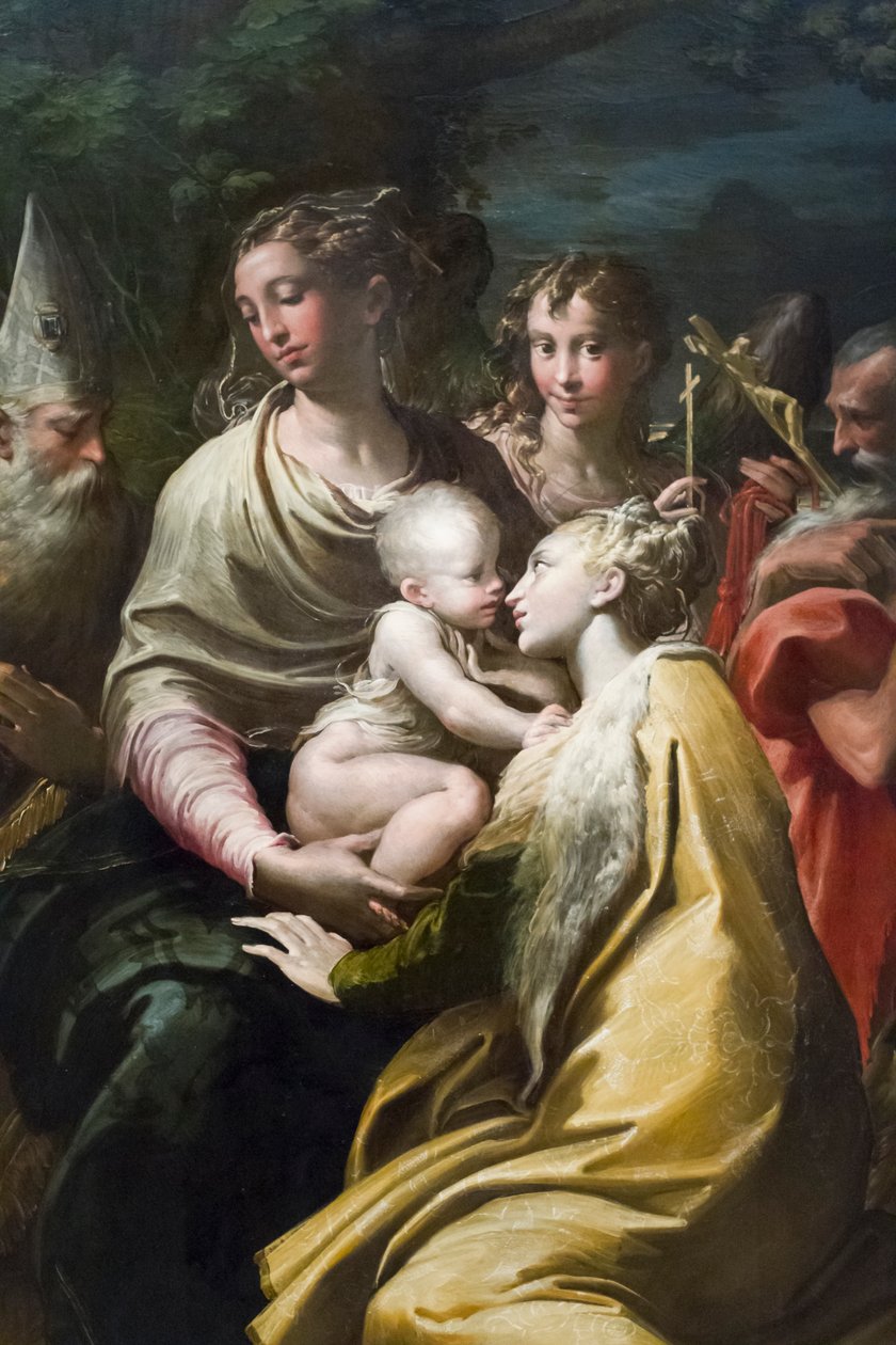 Dziewica z Dzieciątkiem ze św. Małgorzatą i innymi świętymi autorstwa Parmigianino (1503 40)