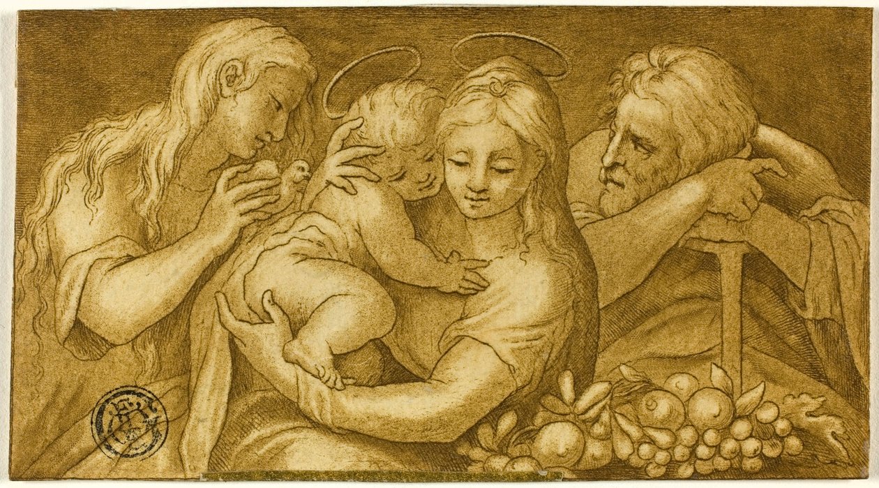 Święta Rodzina z Marią Magdaleną autorstwa Parmigianino