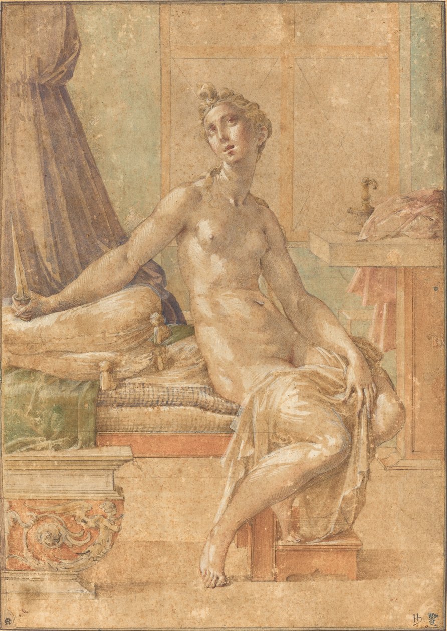 Lukrecja autorstwa Parmigianino