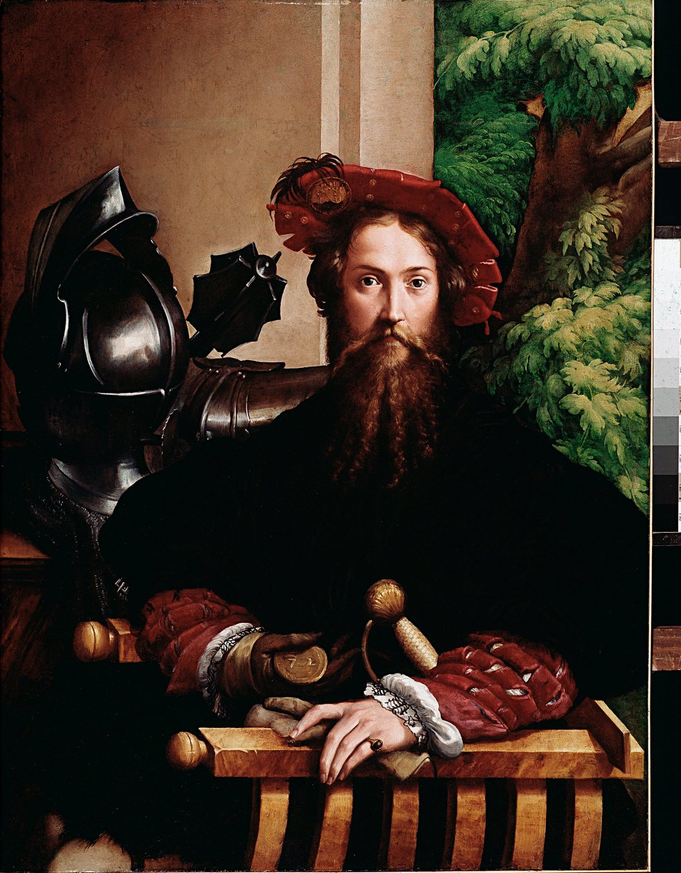 Portret Galeazzo Sanvitale, księcia Fontanellato, męża Paoli Gonzagi, 1524 autorstwa Parmigianino