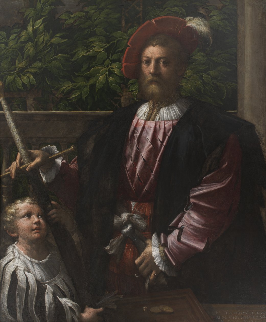 Portret Lorenza Cybo autorstwa Parmigianino