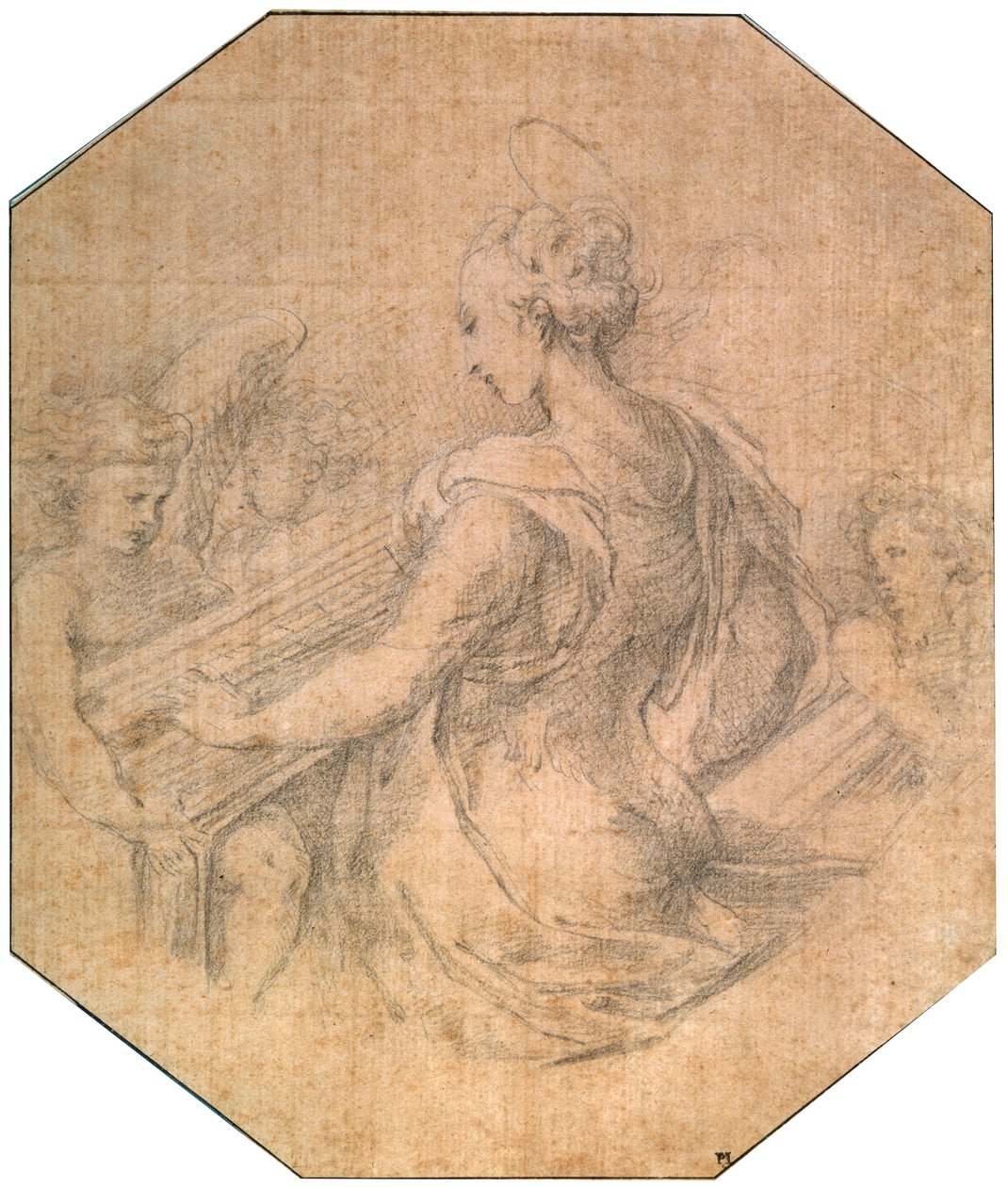 Św. Cecylia, c1527-1530 autorstwa Parmigianino