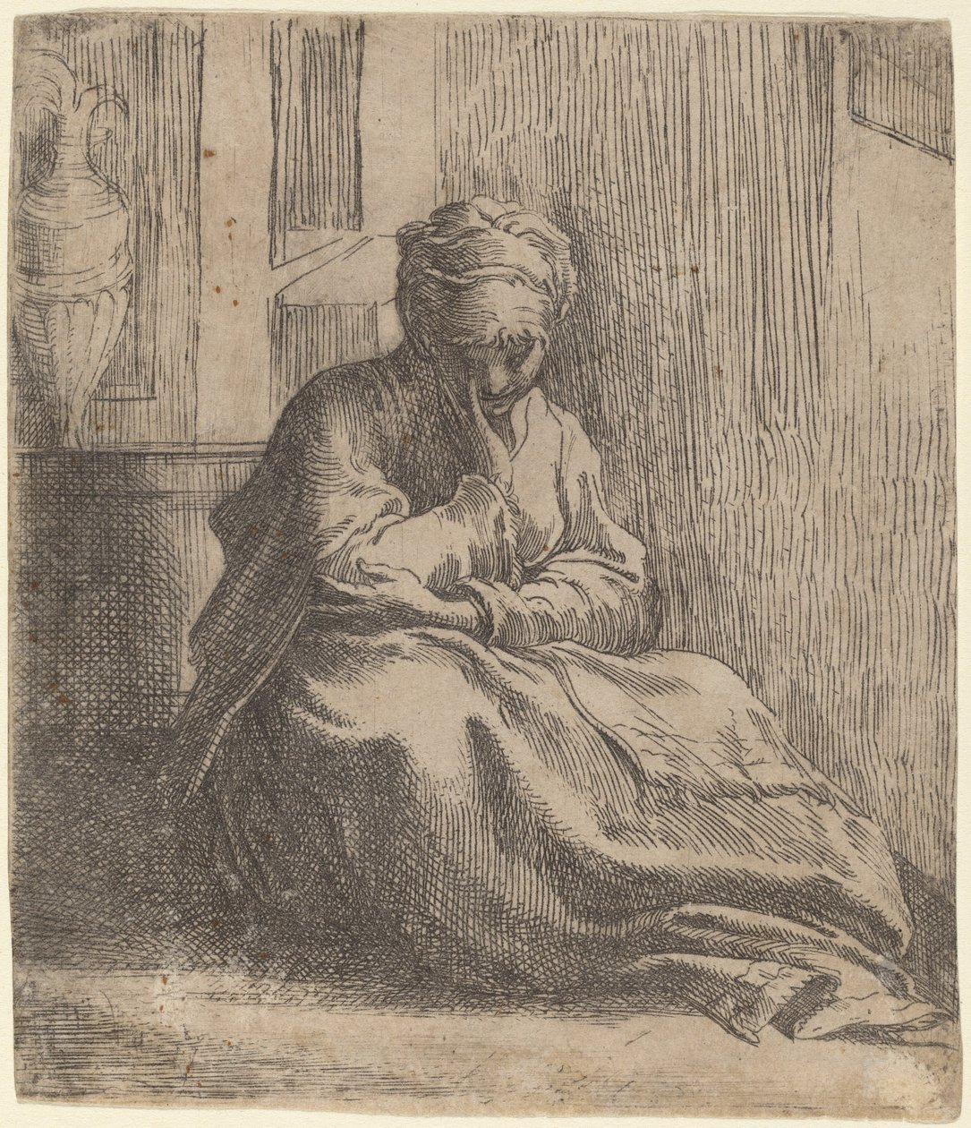 Święty Thais autorstwa Parmigianino