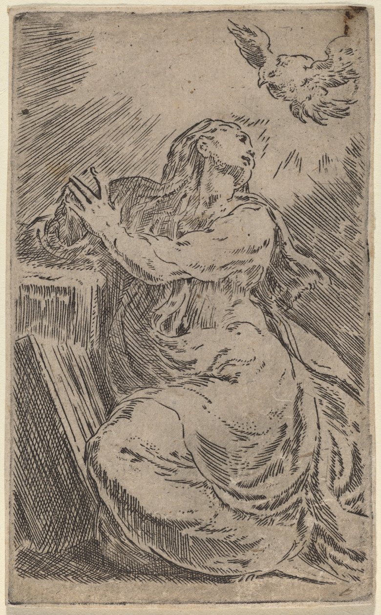 Zwiastowanie autorstwa Parmigianino