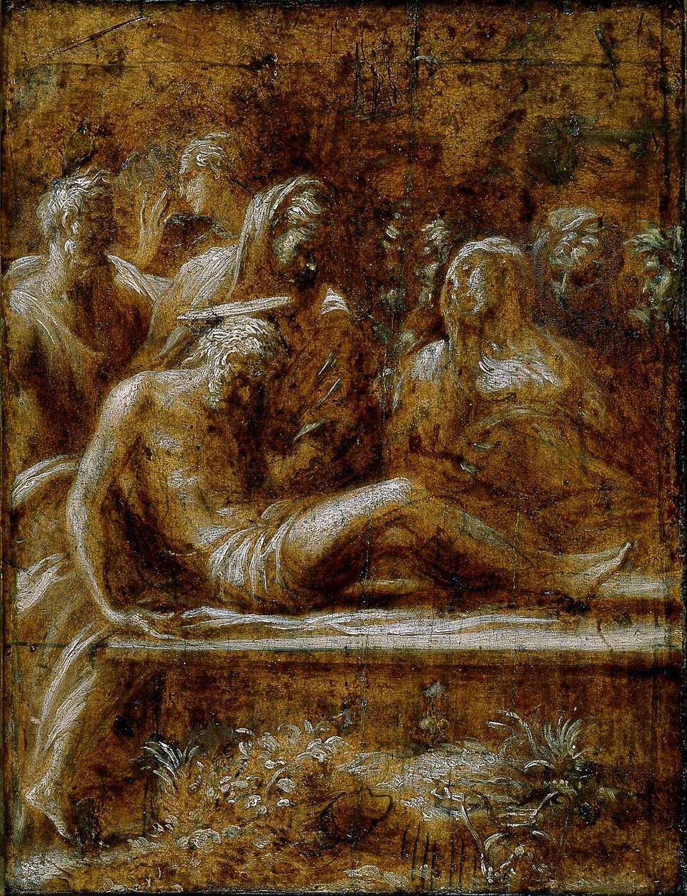 Pochówek Chrystusa autorstwa Parmigianino