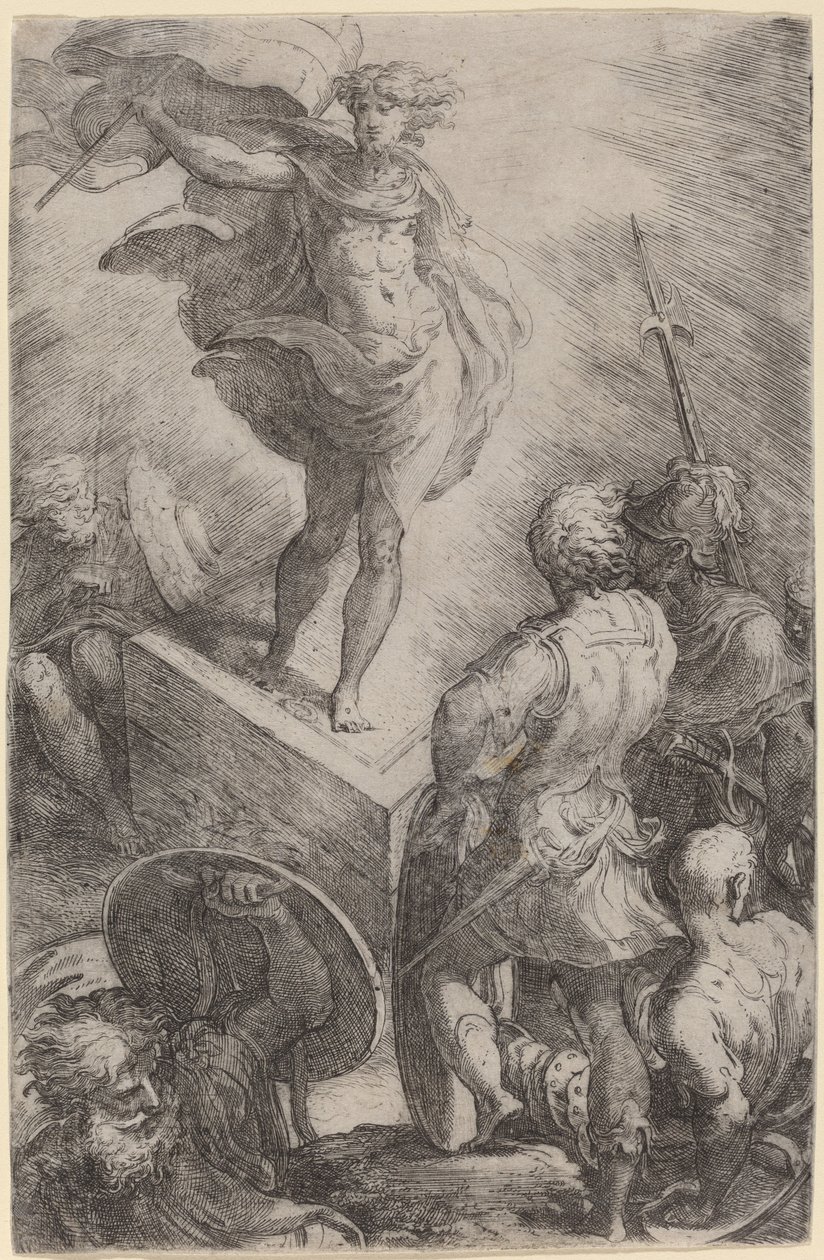 Zmartwychwstanie Chrystusa autorstwa Parmigianino
