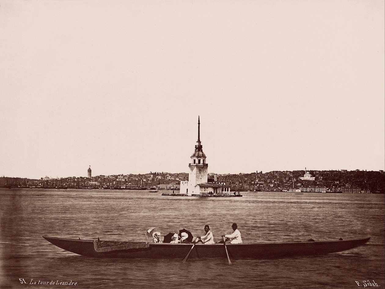 Dzielnice mieszkaniowe Kz Kulesi, Galata i Fndkl autorstwa J. Pascal Sebah