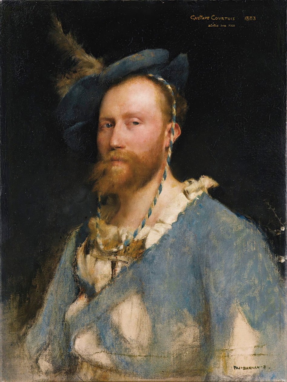 Portret artysty Gustave Courtois 1852-1923, 1883. autorstwa Pascal Adolphe Jean Dagnan Bouveret