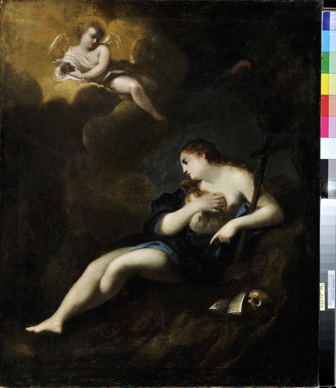 Marie Madeleine penitente (olej na płótnie) autorstwa Pasqualino