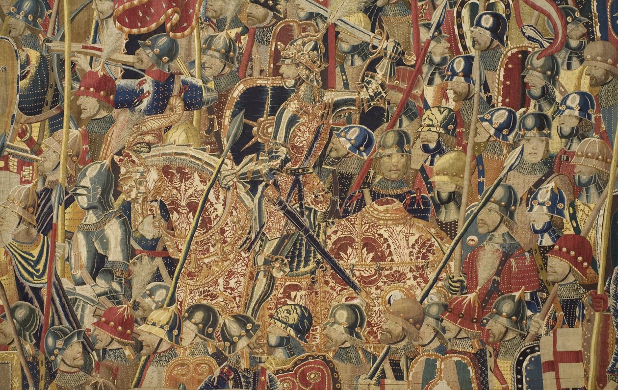 Gobeliny Pastrana, produkcja Tournai, prawdopodobnie z warsztatu Passchiera Greniera, ok. 1471-1475 (gobelin) autorstwa Pasquier (workshop of) Grenier